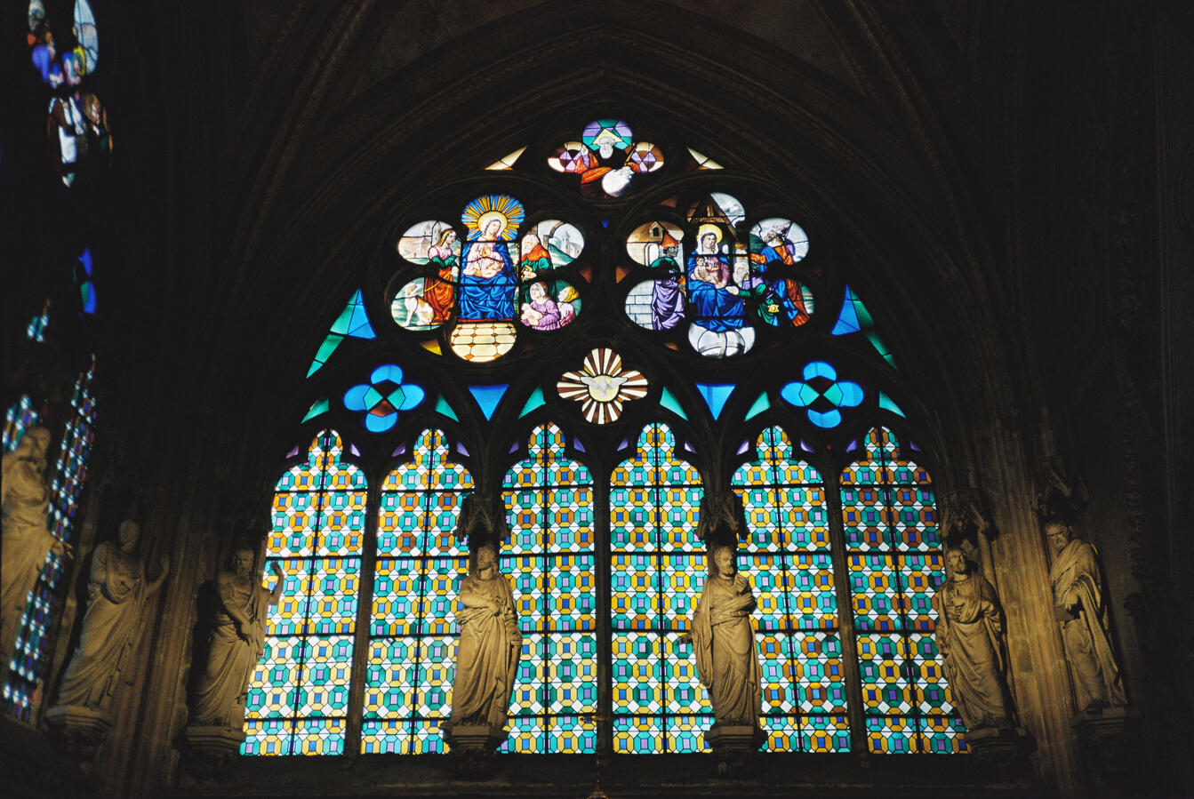 Stain glass windows